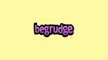 BeGRUDGE tarafından yazılan sarı ekran animasyon videosu