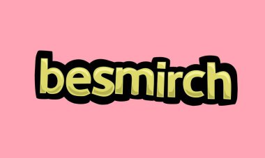 Pembe arkaplandaki lekeleme vektör tasarımı çok basit ve çok havalı