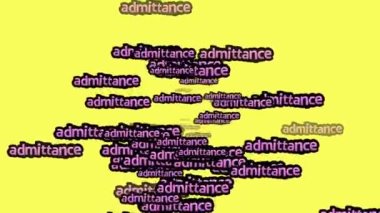 Sarı arka planda ADMANCE sözleriyle dağılmış animasyon videosu