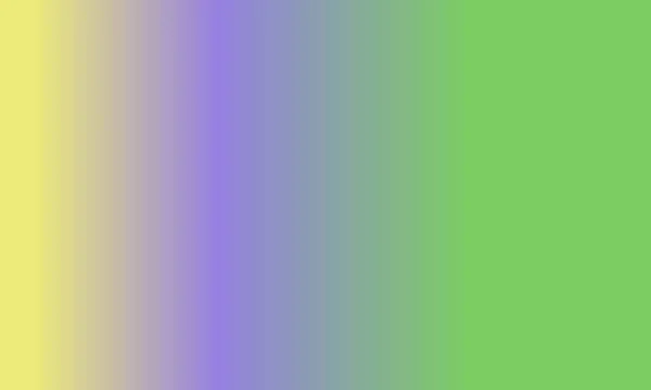 simple green, purple and yellow gradient color illustration background
