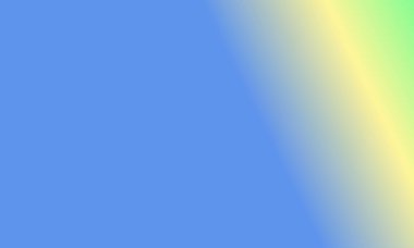 Basit yeşil, mavi ve sarı gradyan renk çizimi arka planı tasarla.