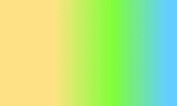 Design Einfache Grüne Blaue Und Gelbe Farbverlauf Illustration Hintergrund Sehr — Stockfoto