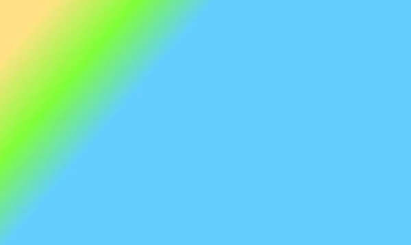 Basit Yeşil Mavi Sarı Gradyan Renk Çizimi Arka Planı Tasarla — Stok fotoğraf
