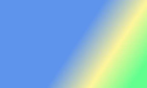Design Simple Green Blue Yellow Gradient Color Illustration Background Very — Stock Photo, Image