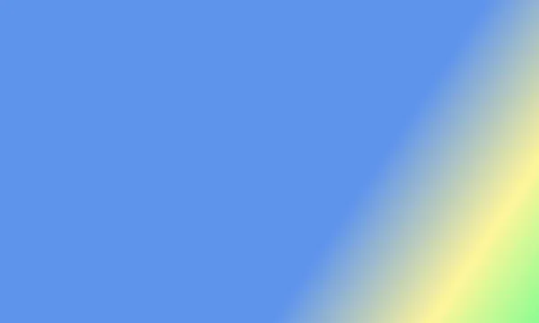 Design Einfache Grüne Blaue Und Gelbe Farbverlauf Illustration Hintergrund Sehr — Stockfoto