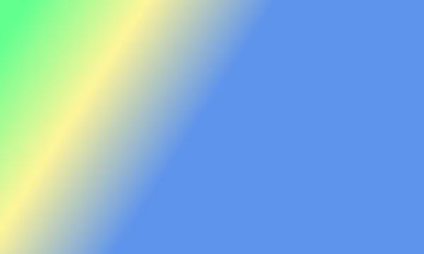 デザインシンプルな緑 青と黄色のグラデーションカラーイラストの背景は非常にクールな — ストック写真