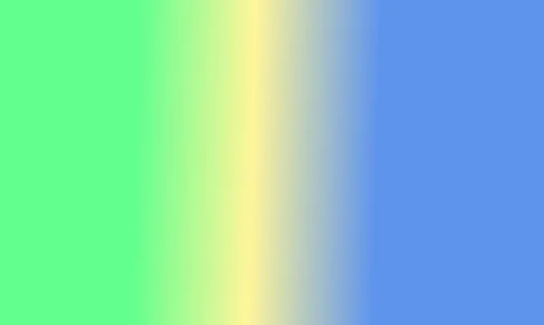 Ontwerp Eenvoudige Groene Blauwe Gele Verloop Kleur Illustratie Achtergrond Zeer — Stockfoto