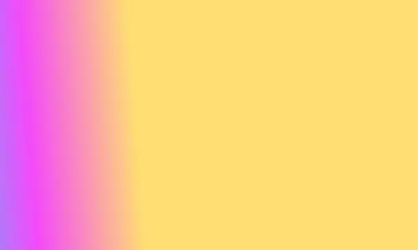 Projekt Prosty Różowy Niebieski Żółty Gradientowy Kolor Ilustracja Tło Bardzo — Zdjęcie stockowe