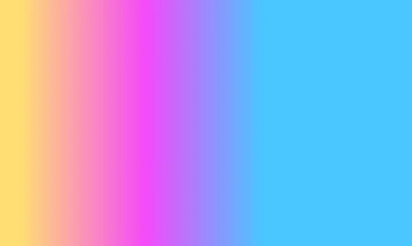 Design simple pink,blue and yellow gradient color illustration background very cool