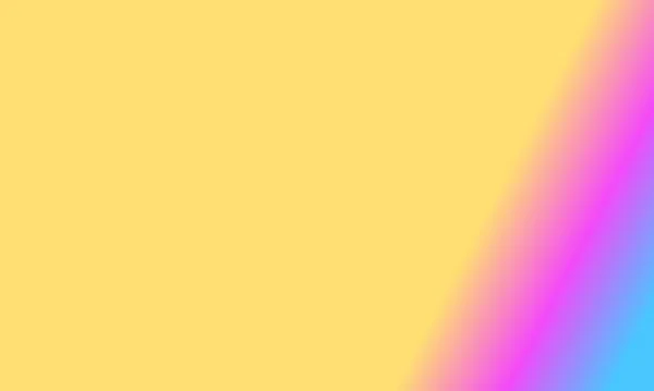 Diseño Simple Rosa Azul Amarillo Degradado Color Ilustración Fondo Muy — Foto de Stock