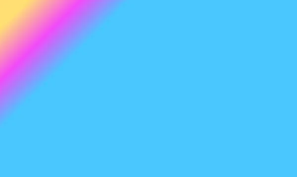 Design Einfache Rosa Blau Und Gelb Farbverlauf Illustration Hintergrund Sehr — Stockfoto
