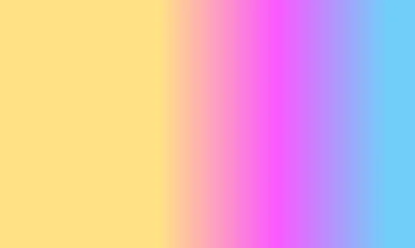 Ontwerp Eenvoudige Roze Blauw Geel Verloop Kleur Illustratie Achtergrond Zeer — Stockfoto