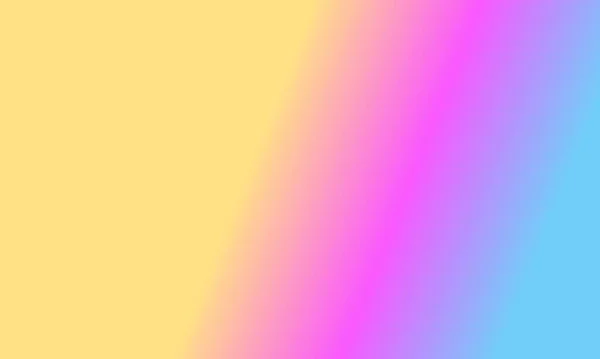 Σχεδιασμός Απλό Ροζ Μπλε Και Κίτρινο Χρώμα Κλίση Εικονογράφηση Φόντο — Φωτογραφία Αρχείου