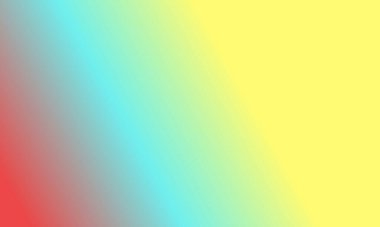 Basit bir kırmızı, mavi ve sarı gradyan renk çizimi tasarla.