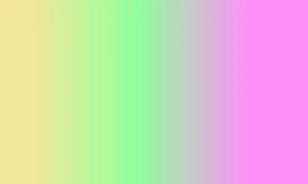 Σχεδιασμός Απλό Ροζ Κίτρινο Και Πράσινο Χρώμα Κλίση Εικονογράφηση Φόντο — Φωτογραφία Αρχείου