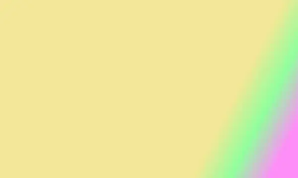 Ontwerp Eenvoudige Roze Geel Groen Verloop Kleur Illustratie Achtergrond Zeer — Stockfoto