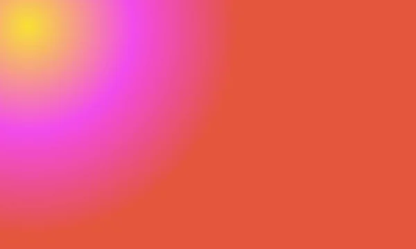 Дизайн Простой Розовой Желтой Красной Цветовой Иллюстрации Фон Крутой — стоковое фото