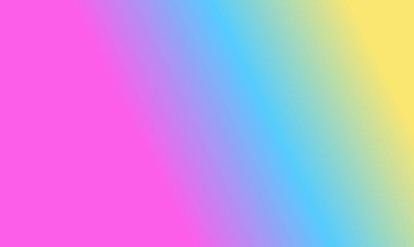 Basit mavi, sarı ve pembe gradyan renk çizimi arka planı tasarla.