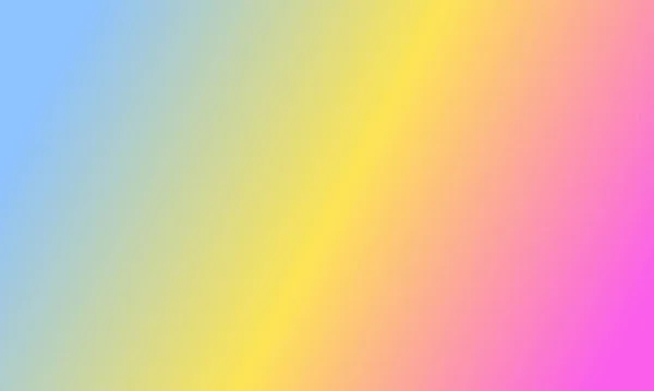 Σχεδιασμός Απλό Μπλε Κίτρινο Και Ροζ Χρώμα Κλίση Εικονογράφηση Φόντο — Φωτογραφία Αρχείου