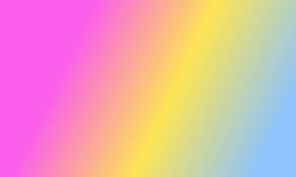 Ontwerp Eenvoudige Blauwe Gele Roze Verloop Kleur Illustratie Achtergrond Zeer — Stockfoto