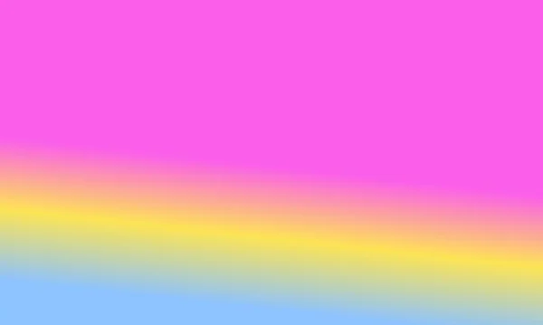 Дизайн Простой Синий Желтый Розовый Градиент Цвета Иллюстрации Фон Здорово — стоковое фото