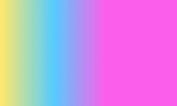 Design simple blue,yellow and pink gradient color illustration background very cool