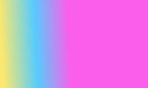 Ontwerp Eenvoudige Blauwe Gele Roze Verloop Kleur Illustratie Achtergrond Zeer — Stockfoto