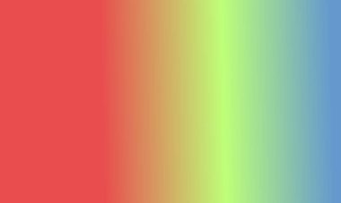 Basit mavi, yeşil ve kırmızı gradyan renk çizimi arkaplanı tasarla