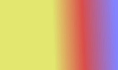 Basit mavi, sarı ve kırmızı gradyan renk çizimi arka planı tasarla.