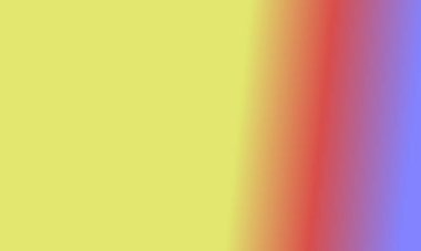 Basit mavi, sarı ve kırmızı gradyan renk çizimi arka planı tasarla.