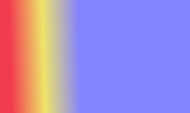 Basit mavi, sarı ve kırmızı gradyan renk çizimi arka planı tasarla.