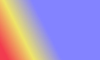 Basit mavi, sarı ve kırmızı gradyan renk çizimi arka planı tasarla.