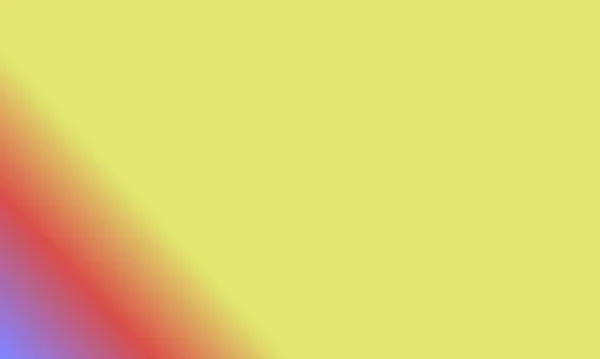 Diseño Simple Azul Amarillo Rojo Degradado Color Ilustración Fondo Muy — Foto de Stock