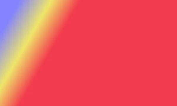 Дизайн Простой Синий Желтый Красный Градиент Цвета Иллюстрации Фон Здорово — стоковое фото