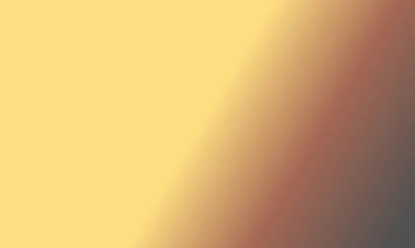 Basit Bir Sarı Gri Kahverengi Gradyan Renk Çizimi Tasarla — Stok fotoğraf