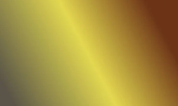Дизайн Простий Жовтий Сірий Коричневий Градієнт Кольору Ілюстрації Фон Дуже — стокове фото