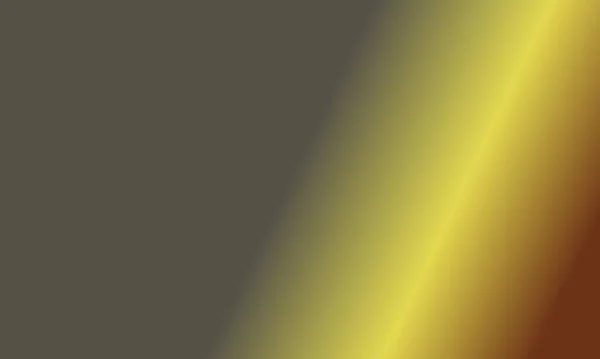 Ontwerp Eenvoudige Gele Grijze Bruine Verloop Kleur Illustratie Achtergrond Zeer — Stockfoto