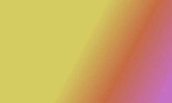 Дизайн Простий Помаранчевий Жовтий Коричневий Градієнт Кольору Ілюстрації Фон Дуже — стокове фото
