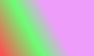 Basit pembe, kırmızı ve yeşil gradyan renk çizimi arka planı tasarla.