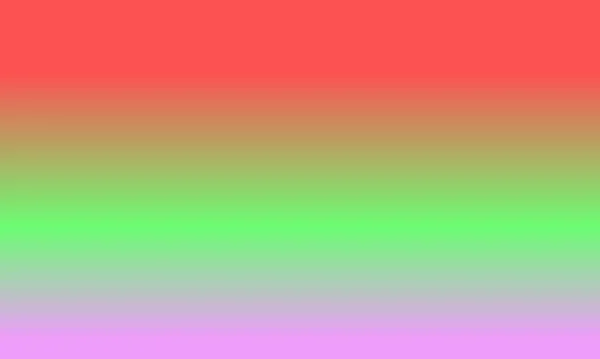 Design Simple Pink Red Green Gradient Color Illustration Background Very — Stock Photo, Image