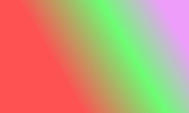 Basit pembe, kırmızı ve yeşil gradyan renk çizimi arka planı tasarla.