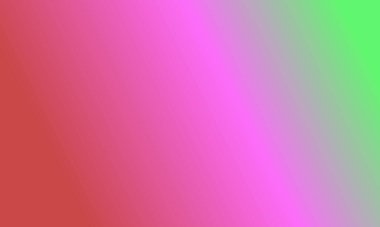 Basit pembe, kırmızı ve yeşil gradyan renk çizimi arka planı tasarla.