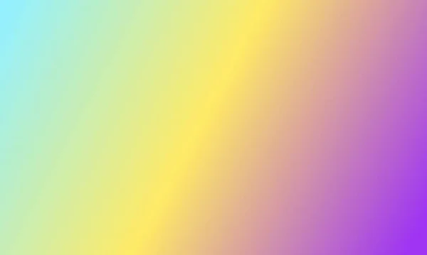 Design Einfachen Blauen Lila Und Gelben Farbverlauf Illustration Hintergrund Sehr — Stockfoto