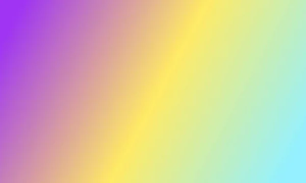 Design simple blue,purple and yellow gradient color illustration background very cool