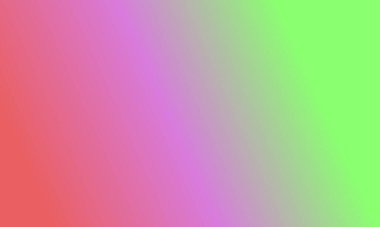 Basit yeşil, mor ve kırmızı gradyan renk çizimi arka planı tasarla.