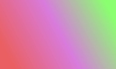 Basit yeşil, mor ve kırmızı gradyan renk çizimi arka planı tasarla.