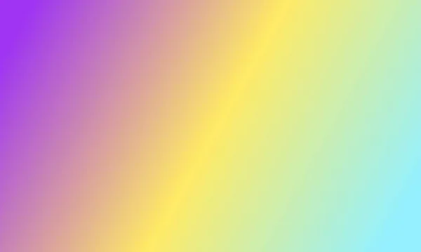 Ontwerp Eenvoudige Blauwe Paarse Gele Verloop Kleur Illustratie Achtergrond Zeer — Stockfoto