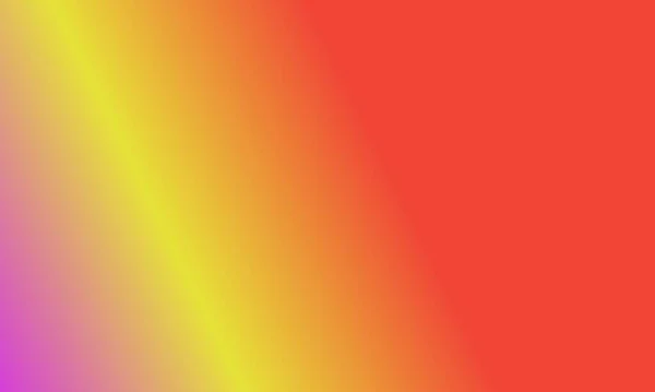 Projekt Prosty Żółty Fioletowy Czerwony Gradientowy Kolor Ilustracji Tło Bardzo — Zdjęcie stockowe