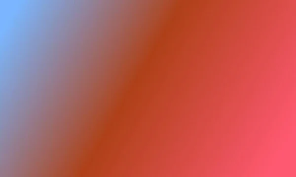 デザインシンプルな青 茶色と赤のグラデーションカラーイラストの背景は非常にクールです — ストック写真