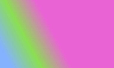 Basit pembe, yeşil ve mavi gradyan renk çizimi arka planı tasarla.